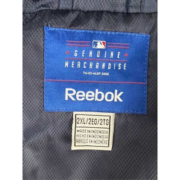 Minnesota Twins Reebok Authentic Baseball MLB Windbreaker Size 2XL - Picture 3 of 13